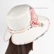 Жіночий капелюх з шифоном Сільва льон акорд арт.536