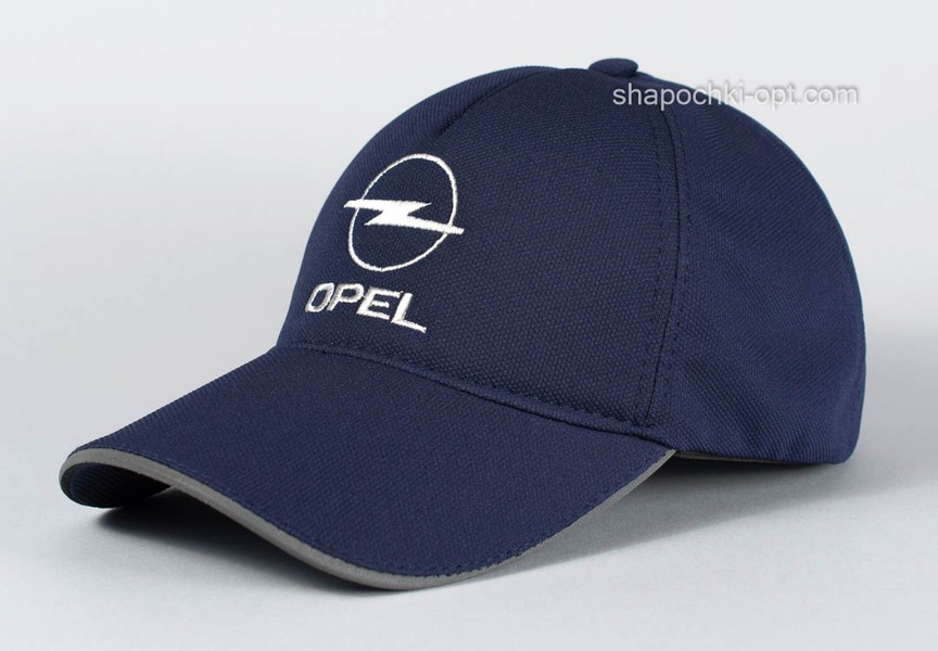 Бейсболка Opel синя СХ лакоста п'ятиклинка