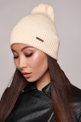 Женская шапочка с отворотом Benny Flip Uni персик