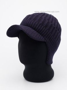 В'язана кепка Cap Josef чорнильна