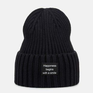 Шапка Heppiness арт.9287 чорна
