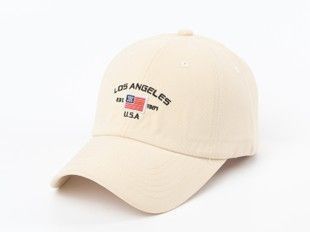 Бейсболка Los Angeles светло-бежевая