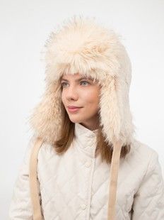 Ушанка У-55 №15/5 пастель/песок