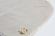 Шапочка Джази с логотипом Burberry белая с жемчужным напылением