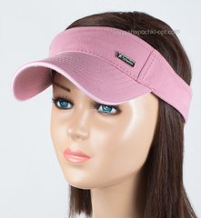 Женский козырек на голову цвет нектарин+розовый 03500