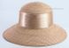 Солом'яна шляпка бежевого кольору D 080-30