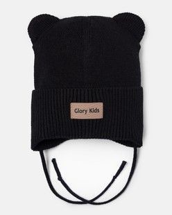 Шапка Glory Kids арт. 9280 чорна