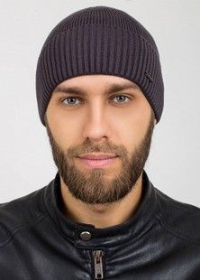 В'язана шапка з відворотом Thomas F фума