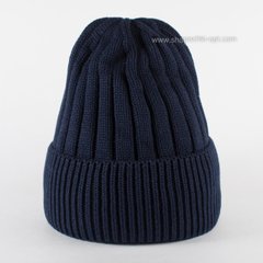 Вязаная удлиненная шапка Milo Ch F Uni темно-синяя