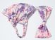Стильная повязка Бант фламинго розовый 3205