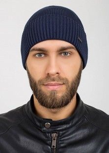 Тепла чоловіча шапка Thomas F джинс