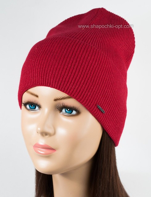 Яскрава тепла шапка Еліт фліс червоного кольору