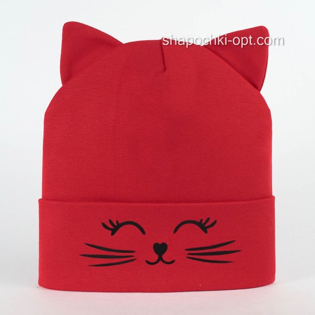 Червона шапка для дівчинки Джессі