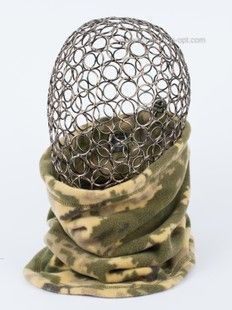 Бафф фигурный из флиса пиксель хаки 0237-0