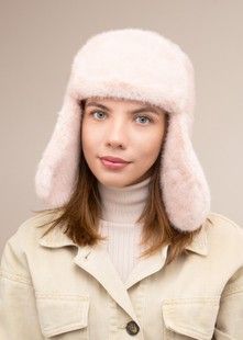 Ушанка Odyssey В-54 пудра