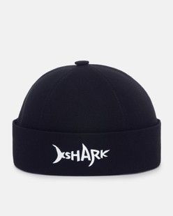 Докерка детская Shark из коттона черная