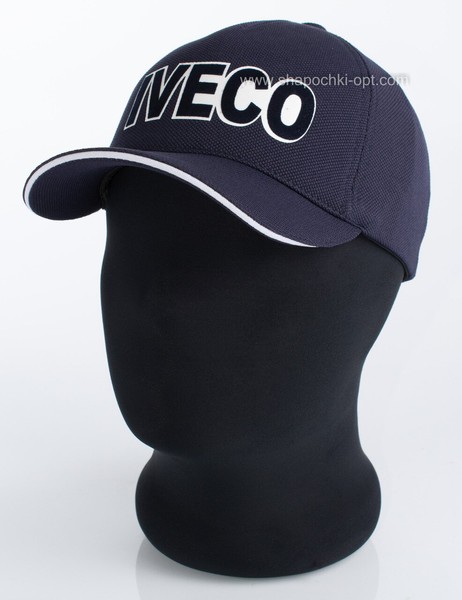 Бейсболка мужская с автомобильным логотипом Iveco синяя