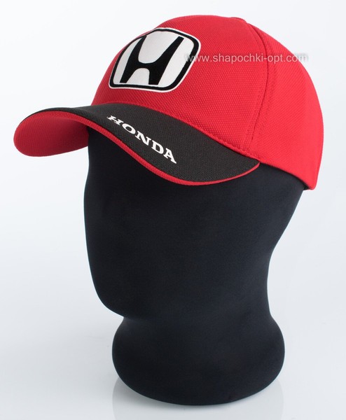Чоловіча бейсболка з авто логотипом Honda червона