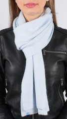 Стильный и модный вязаный шарф S-1 цвет иней