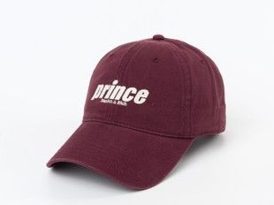 Бейсболка Prince бордовая