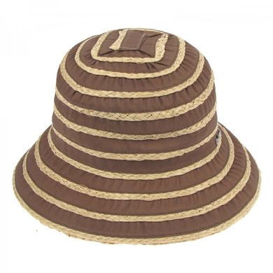 Шляпка D 077-32 коричневая