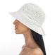 Білий літній міні-капелюшок D 202-02