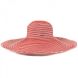 Женские шляпы с широкими полями красного цвета D 014-13