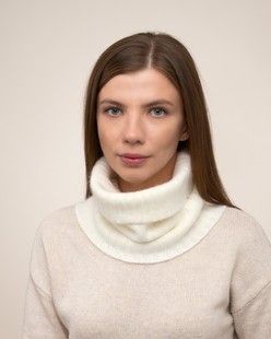 Баф з ангори BF-67 білий