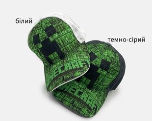 Бейсболка дитяча принт Minecraft-5