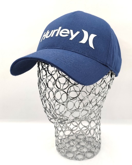 Синяя бейсболка лого Hurley