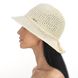Стильний міні-капелюшок для міста бежевий D 202-09
