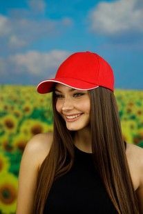 Бейсболка Soft Ray красная арт. 1520