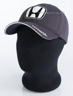 Чоловіча бейсболка з авто логотипом Honda сіра