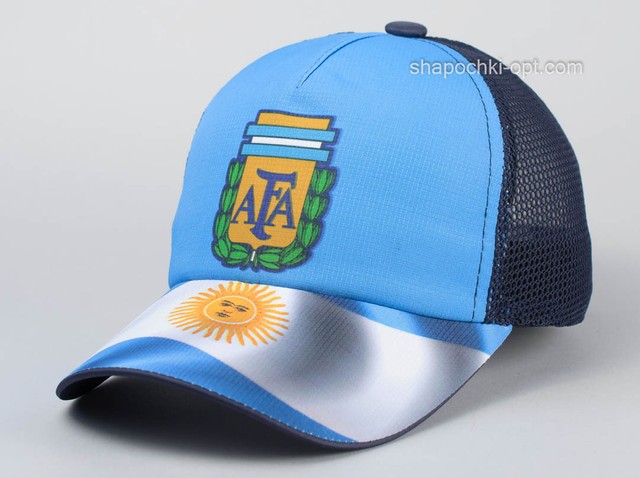 Бейсболка футбол сборная Аргентины синяя