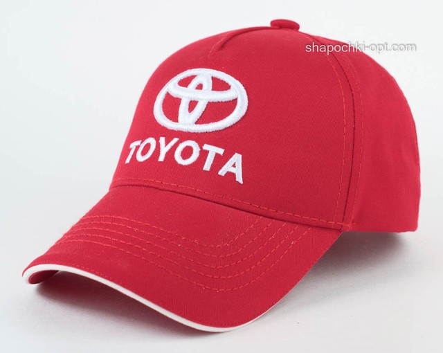 Стильная детская кепка Toyota красная 03124-8
