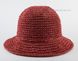 Літній капелюшок з маленькими полями теракотовий D 202-16