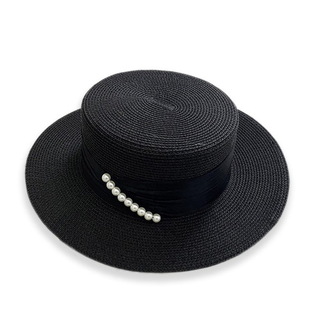 Шляпа летняя черная