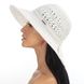 Красивий білий літній капелюх D 203-02