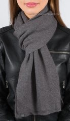 Стильный темно-серый шарф S-1