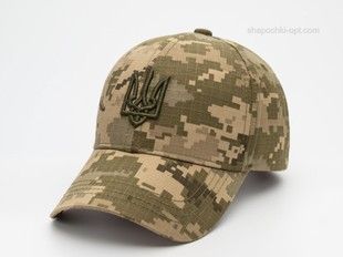 Бейсболка Mazur тактична ріпстоп піксель з вишивкою B42F-RPT