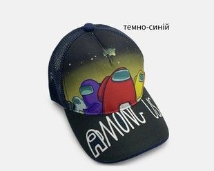 Бейсболка детская принт Among As