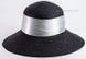 Чорний солом'яний капелюх D 080-01