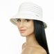 Білий маленький капелюшок D 076-02