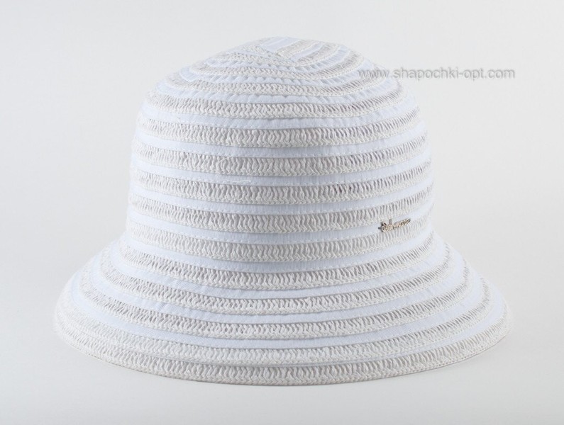 Белая маленькая шляпка D 076-02