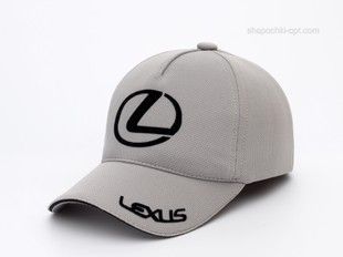 Дитяча бейсболка з автологотипом Lexus сіра, лакоста розмір S