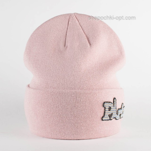 Оригинальная шапочка для девочек Shady Ch F Uni пыльно-розовая