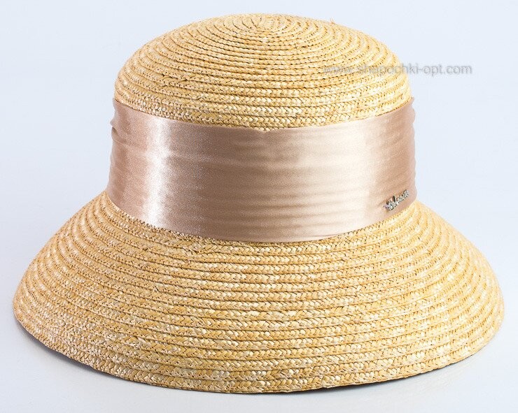 Солом'яний капелюшок золотистого відтінку D 079-43