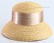 Соломенная шляпка золотистого оттенка D 079-43