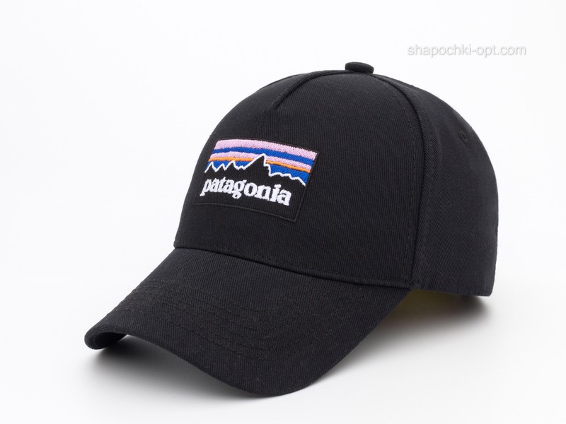 Бейсболка вышивка Patagonia черная арт. 03080-66