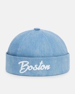 Детская докерка Boston из коттона светлый джинс